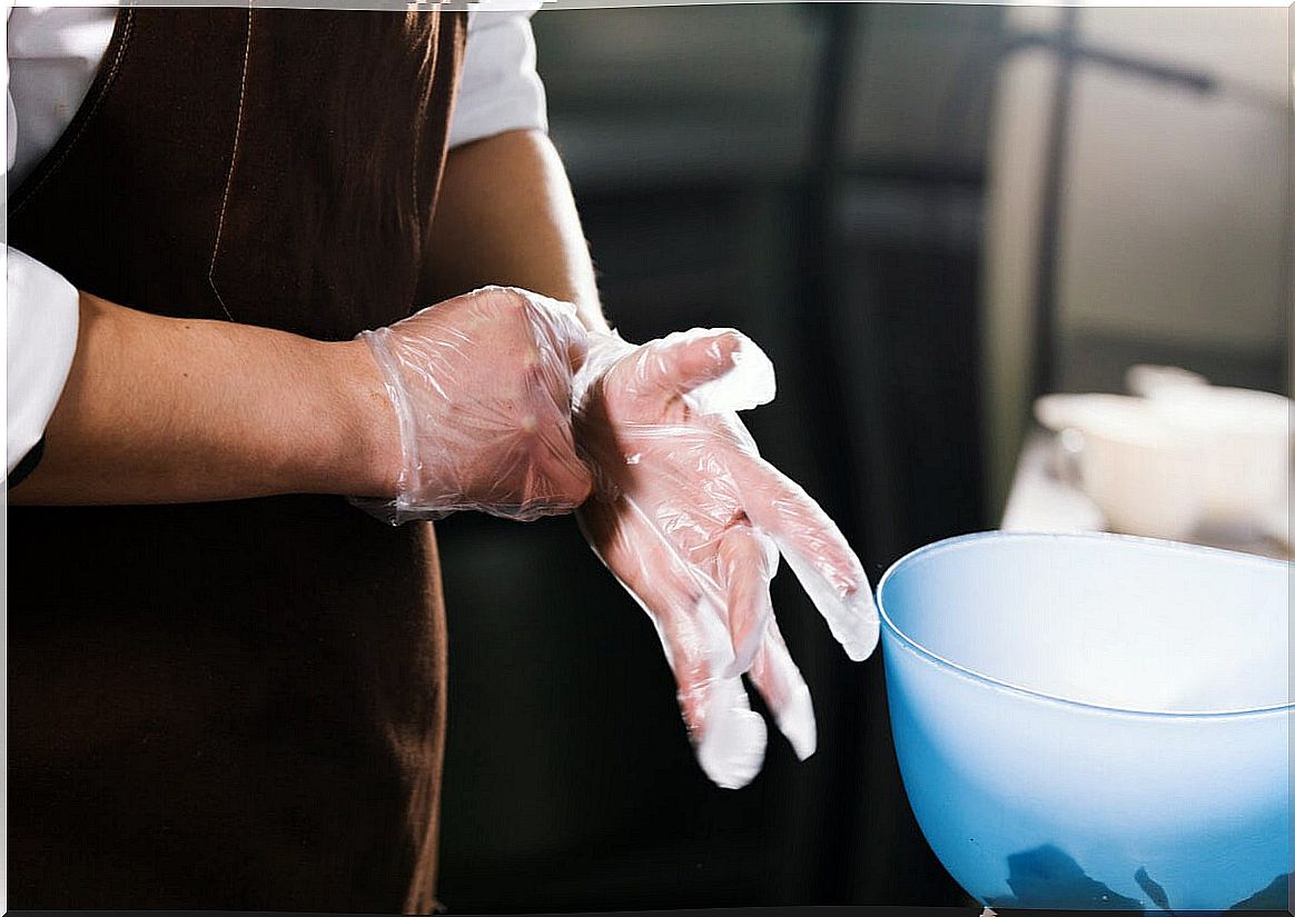 Cooking gloves