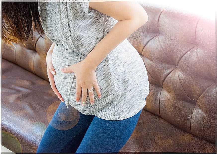 Why does diarrhea appear in pregnancy?