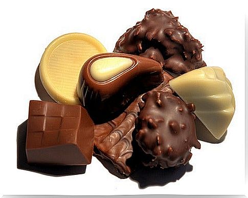 Different types of chocolate