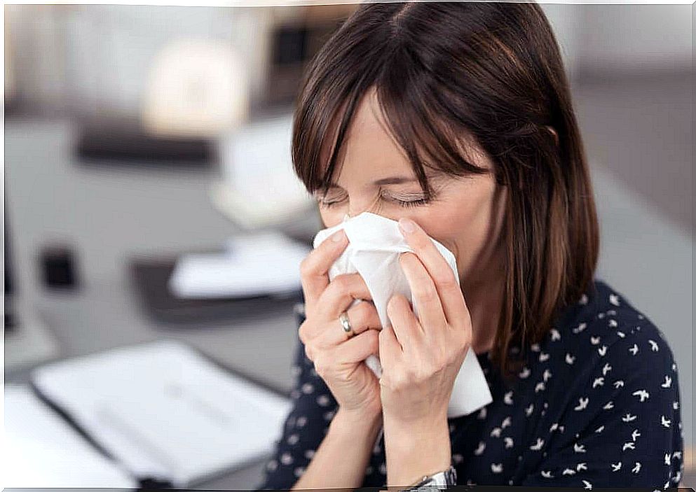 First cold and flu symptoms