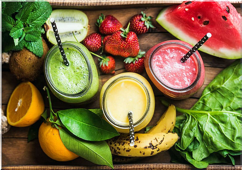 Smoothie diet: food to purify your body