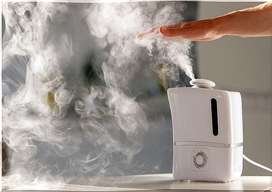 A humidifier in the room can contribute to relief.